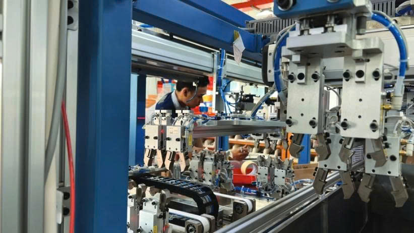 Linh kiện thành phẩm cabinet được sản xuất cung ứng cho Boeing - Ảnh P.S 